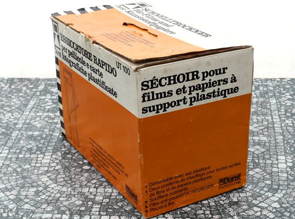Séchoir de films Durst, emballage